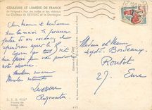 CPM En Perigord Pays des truffes et des chateaux Le Chateau de Beynac et la Dordogne 