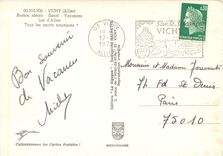 CPM Vichy Allier Station ideale Sante Vacances