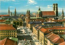 CPM Munchen Ludwigstrasse mit Blick auf Zentrum 