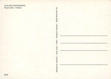 CPM Royal Castle Chateau 