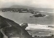 CPM St Jean de Luz Bses Pyr Entree de la Baie et le fort ae Socoa 