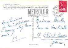 CPM Nancy Meurthe et Moselle Place Stanislas la fontaine de Neptune 