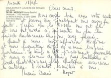 CPM Megeve Haute Savoie 