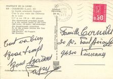 CPM Chambord L et C La facade principale illuminee 