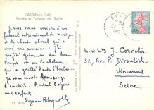 CPM Carennac Lot Porche et Tympan de l'Eglise