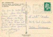 CPM Noirmoutier Plage des Dames Anse Rouge Le Gois