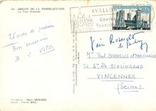 CPM Abbaye de la Pierre Qui Vire La Tour d'Entree