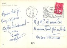 CPM Vichy Entree Principale du Casino 