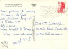 CPM Tempete sur la Cote sauvage de St Gilles Croix de Vie a Sion St Hilaire de Riez
