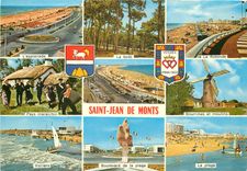 CPM Saint Jean De Monts Vendee 