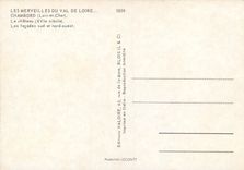 CPM Chambord Loir et Cher Le Chateau Les facades sud et nord ouest 