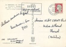 CPM Brest Finistere Le Pont du Bouguen vers le College scientifique 