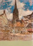 CPM Claude Monet Le Clocher Sainte Catherine 