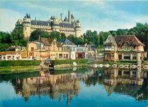 CPM Chateau de Pierrefonds Oise Le Chateau facade Ouest 