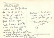 CPM Roma Fontaine de Trevi nocturne 