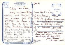 CPM Vichy Allier Reine des villes d'Eaux Le Hall des Sources