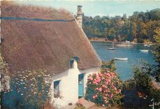 CPM Maison du Pecheur sur la riviere Kerdruc 