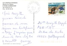 CPM Le Liebfrauenberg Maison de l'Eglise Goersdorf 