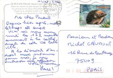 CPM Le Puy en Velay Haute Loire Depart des chemins de Saint Jacques 