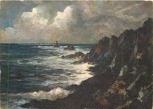 CPM Pointe du Raz Finistere L'Eperon Cote Sud 