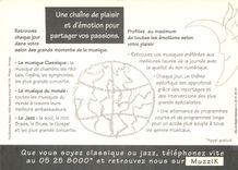 CPM Muzzik la premiere chaine classique et jazz un oiseau rare a la tele 