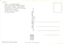 CPM Brest Port de Guerre La Bretagne Sur une des plus Belles Rades du Monde Brest Porte Avions Batea