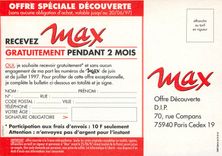 CPM Recevez Max Gratuitement Pendant 2 Mois Sexe Dossier Cannabis Depeche Mode Buenos Aires Seigner 