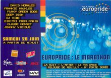 CPM La Nuit L'After Le Tea Dance Pelouse de Reuilly Europride Marathon
