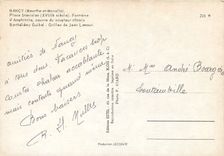 CPM Nancy Meurthe et Moselle Place Stanislas Fontaine d'Amphitrite oeuvre du scupteur nimois Barthel