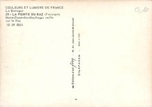 CPM La Pointe du Raz Finistere Notre Dame des Naufrages veille sur le Raz 