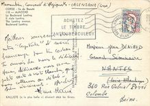 CPM Corse Ile de Beaute Ajaccio Le Boulevard Lantivy