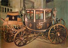 CPM Chambord Loir et Cher Carrosse du Comte de Chambord 