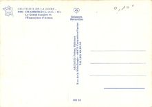 CPM Chambord L et C Le Grand Escalier et l'Exposition d'Armes 