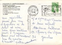 CPM Arcachon Gironde Le Front de Mer Le Port de Peche et de Plaisance