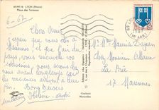 CPM Lyon Rhone Place des Terreaux 