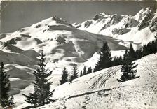 CPM Courchevel Savoie La Vizelle et le telepherique dela Saulire 