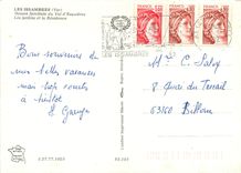 CPM Les Issambres Var Maison familiale du Val d'Esquieres Les jardins et la Residence