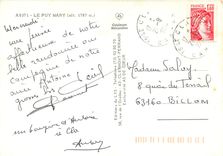 CPM Le Puy Mary La Haute Auvergne 
