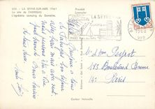 CPM La Seyne sur Mer Var Le site de Fabregas L'agreable camping du Domaine