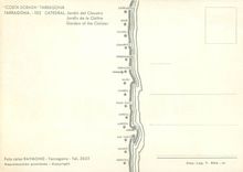 CPM Costa Dorada Tarragona Jardin de le Cloitre 