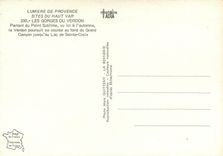 CPM Les Gorges du Verdon Partant du Point Sublime 