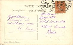 Chambery CPA Eglise Str-Schleifsteine von Lemenc der Baptistry der Krypta (romische Zeit Gallo)