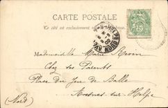 Chambery CPA the castle of the dukes seen of the garden