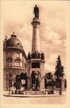 Chambery CPA the fountain of the elephants Statue of general Boigne