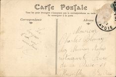 Chambery CPA der Brunnen der Elefanten