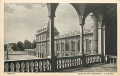 CPA Torino Castello del Valentino Il Cortile
