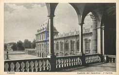 CPA Torino Castello del Valentino Il Cortile