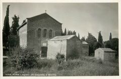 CPA Roma Ingresso Alle catacombe di Domotilla