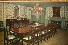CPM Interior of Arkansas Governor's Mansion Little Rock Ark