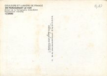 CPM En Parcourant le Var Couleurs et Lumiere de la France